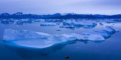 Grönland buzulları 20 yıl öncesine göre beş kat daha hızlı eriyor
