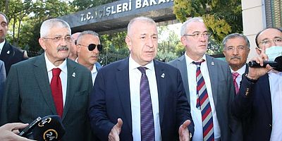 Ümit Özdağ, partisinin kuruluş dilekçesini İçişleri Bakanlığı'na verdi