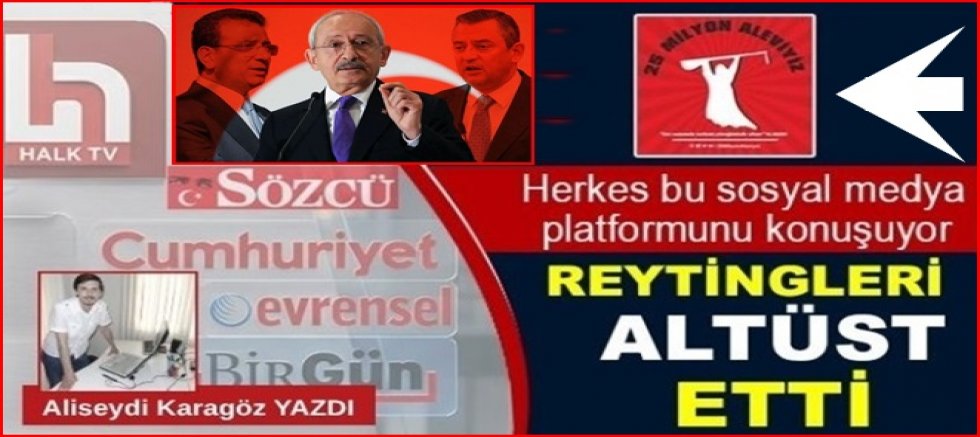 Kılıçdaroğlu'na karşı algı operasyonları ve “25 Milyon Aleviyiz” platformu'nun büyük başarısı!