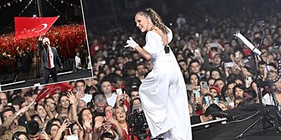 Antalya’da görkemli 100. yıl kutlaması: Sertab Erener konser verdi