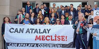 Avukatlar, Can Atalay için bir kez daha Çağlayan Adliyesi'nde: 'Bugün tahliyesini bekliyoruz'