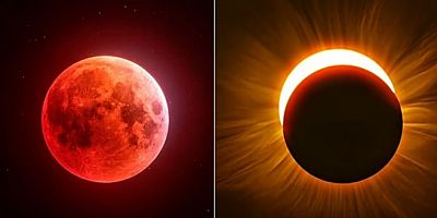 Ay kızıl renkte parlayacak: Kanlı Ay Tutulması Türkiye'den de izlenebilecek