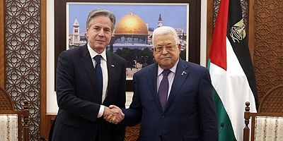 Batı Şeria'da sürpriz görüşme: Blinken ile Abbas bir araya geldi