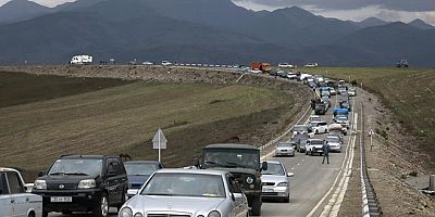 Dağlık Karabağ'da Ermeni nüfusun neredeyse tamamı göç etti
