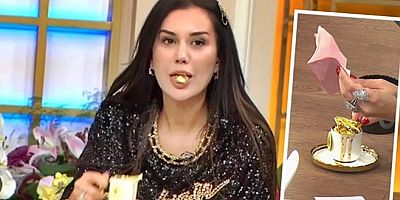 Dilan Polat’ın ‘altınlı fincanının’ fiyatı ortaya çıktı!
