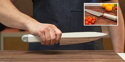 Dünyanın ilk ultrasonik bıçağı üretildi: Bıçak saniyede 40 bin kez titreşiyor