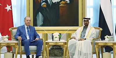 Erdoğan, Birleşik Arap Emirlikleri Devlet Başkanı Nahyan İle görüştü
