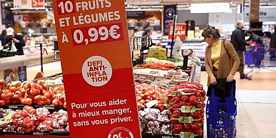 Euro Bölgesi'nde yıllık enflasyon oranı yüzde 2,9'a geriledi 