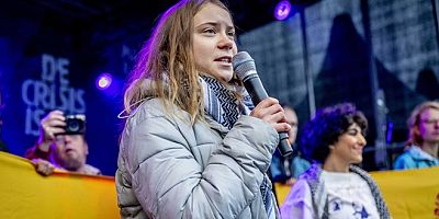 Filistinlilerle dayanışma: İklim aktivisti Greta Thunberg'in konuşması engellenmek istendi