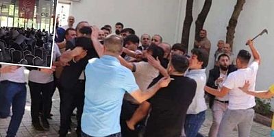 Gözaltılar var! Ortalık savaş alanına döndü: CHP Siirt İl Kongresi'nde Yumruklar konuştu!