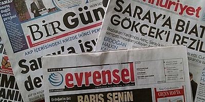 Günlük ulusal gazeteler An Haber Ajansı'nda!