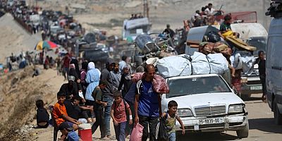 İsrail basını: 640 bin Filistinli Gazze şehrini terk etti