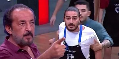 MasterChef Türkiye'de stüdyo karıştı: Yarışmacı Mehmet Şefin üstüne yürüdü!