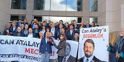 Avukatlar Can Atalay için Çağlayan Adliyesi'nde: 'Yargı tarihine 'kara karar' olarak geçecek'