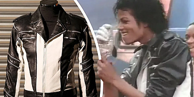 Michael Jackson'un ikonik deri ceketi rekor fiyata satıldı
