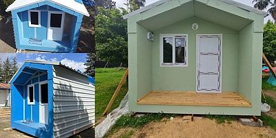 Örnek proje! Bu sese kulak verin: Depremzedeler için yaşam alanları kuruluyor!