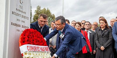 Özgür Özel, Bülent Ecevit’i mezarı başında Andı