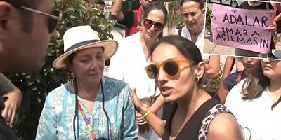 VİDEO- Adalılardan imar planı değişikliğine tepki: 