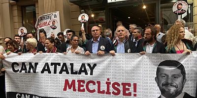 VİDEO- Avukatlardan Anayasa Mahkemesi'ne çağrı: “Can Atalay için özgürlük”