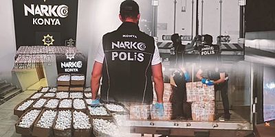 VİDEO- İçişleri Bakanı Ali Yerlikaya duyurdu: Konya'da 3 ayrı uyuşturucu operasyonu!