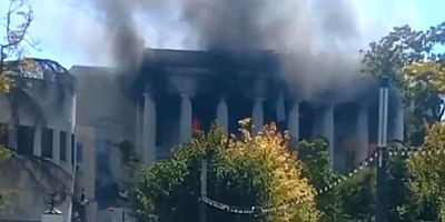 VİDEO- Moskova: Ukrayna, Sivastopol'da Rus Karadeniz Filosu karargahını vurdu 