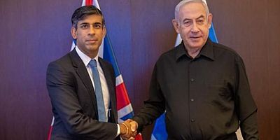 VİDEO- Netanyahu ile görüşen İngiltere Başbakanı Sunak: 'Yanınızda olacağız'