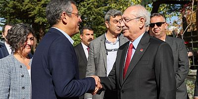 VİDEO- Özgür Özel'den Kemal Kılıçdaroğlu'nu ziyaret