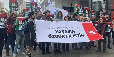 VİDEO- SOL Parti'den Ankara'da İsrail protestosu!