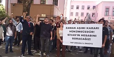 VİDEO- TKP'den Adalet Bakanlığı önünde protesto!