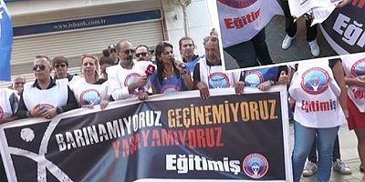 VİDEO- Zamları protesto eden memurlar maaş bordrolarını yaktı!: “Boyun eğmeyeceğiz”